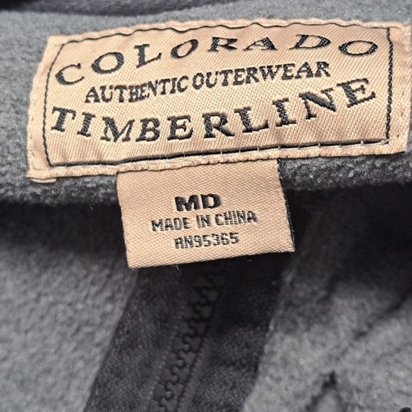 Colorado Timberline Fleece 1/2 Zip Pullover    Size M - Picture 6 of 7